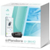 Pandora UF-3810 FD (4G/LTE/2G GSM-модем, SIM-чип+Nano-Sim, Bluetooth 5.0, 868МГц радиотракт, интегрированный 2хCAN FD, LIN, IMMO-KEY, бесключевой а/з-технология CLONE,  встроенный USB-C, брелок LCD D010, встр.датчик движ., RMD-5M, датчик температуры двига